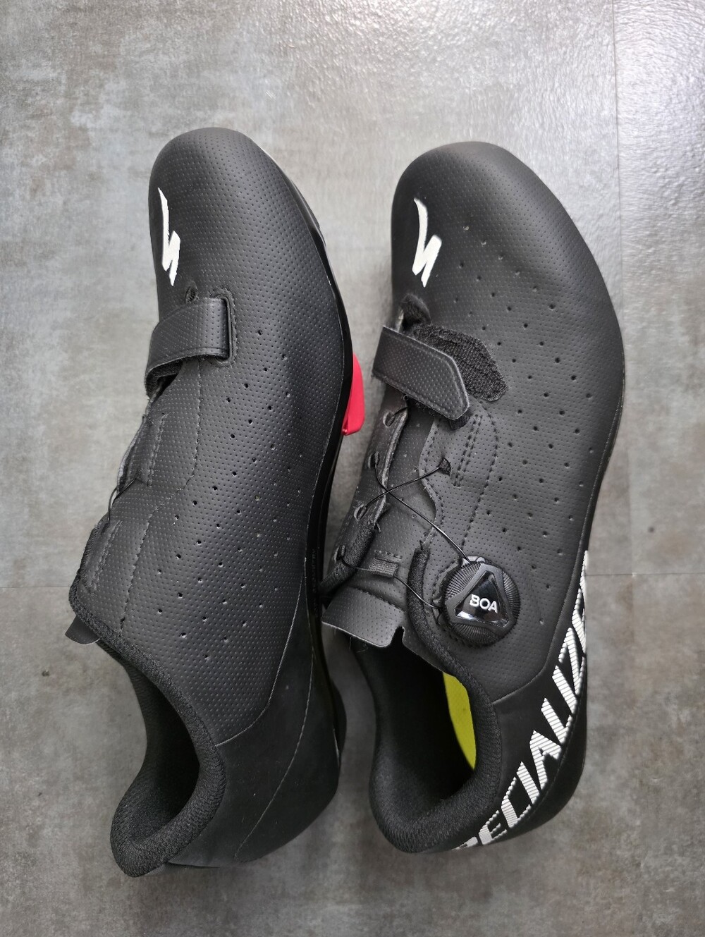 Specialized Torch 1.0 BOA Road Cycling Shoes Black EU 44 US 10.6 w/ Cleats - Picture 3 of 5